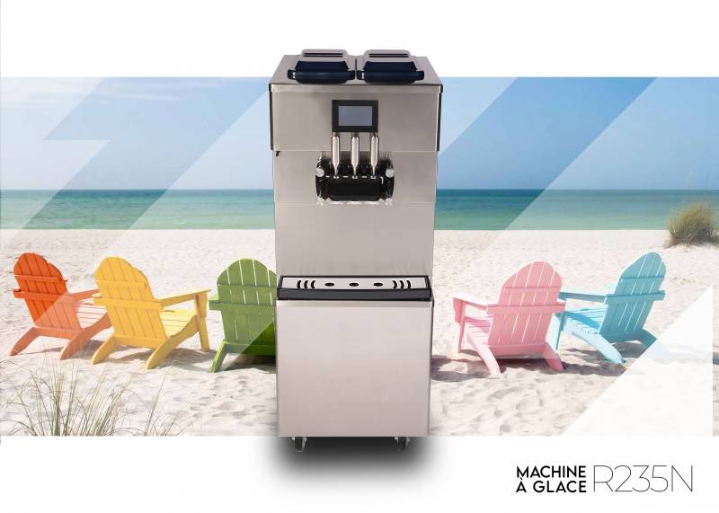vente machine à glace soft sur roulette pour les professionnel à Paris 75