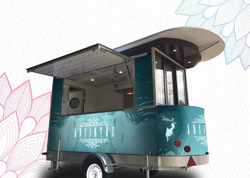 Conception de foodtrucks design et personnalisés pour street food à Lyon 69