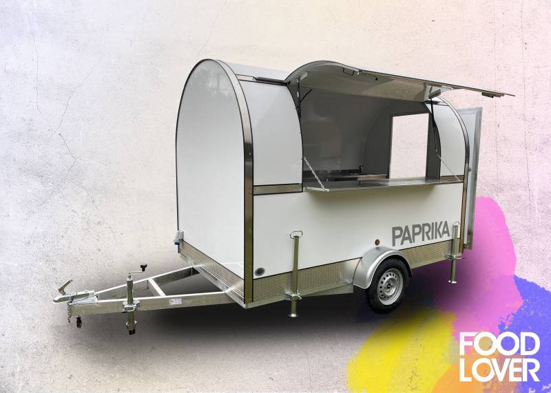 achat Remorque food truck neuf tout équipé pour la restauration ambulante en France