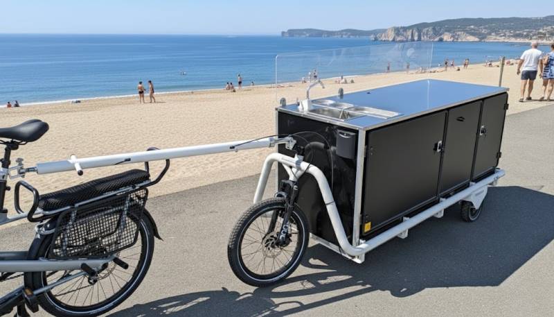 Constructeur de remorque vélo professionnelle modulable à Nantes 44