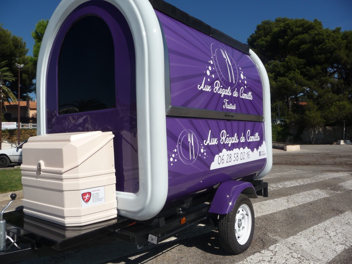 achat petit food truck tout aménagé sans permis aux normes à montpellier 34000