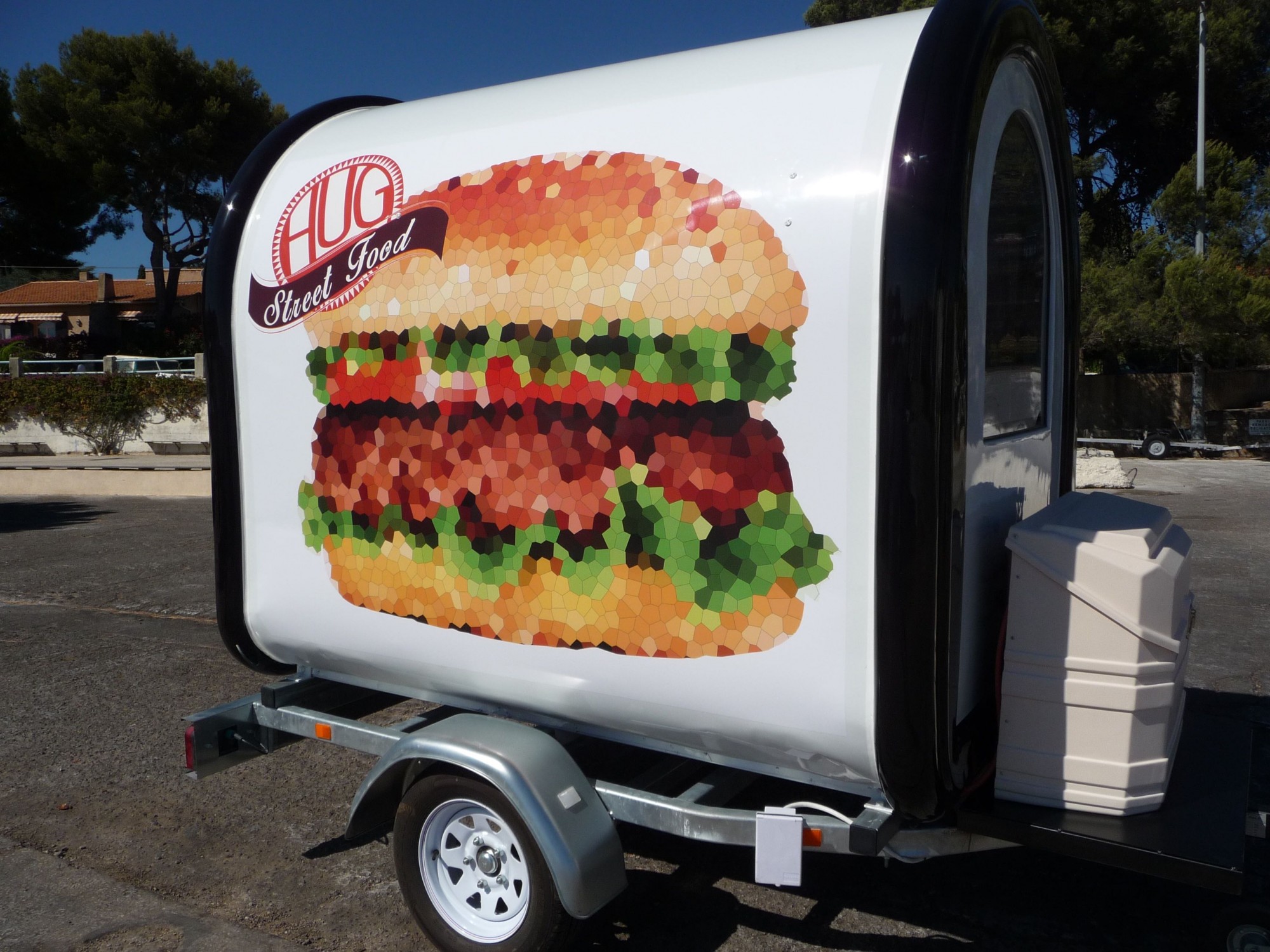 devis pour l'aménagement d'une petite remorque food truck suisse