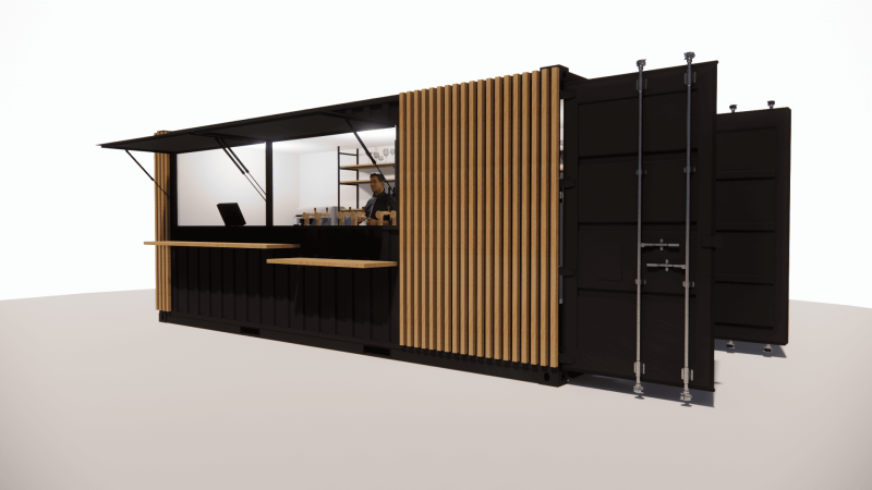 Le concept innovant de container bar mobile et écologique à Marseille 13000