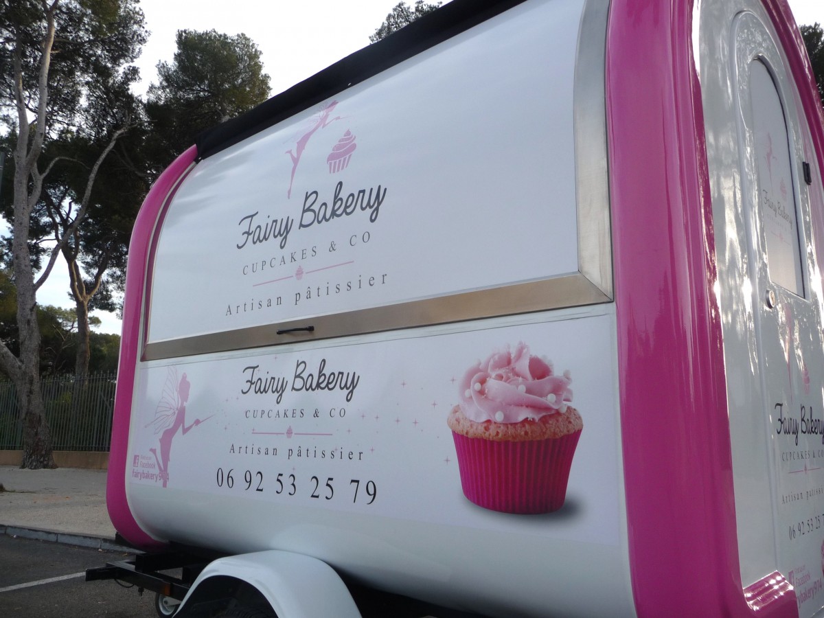 achat remorque magasin équipé pour burger aux normes à Nice 06