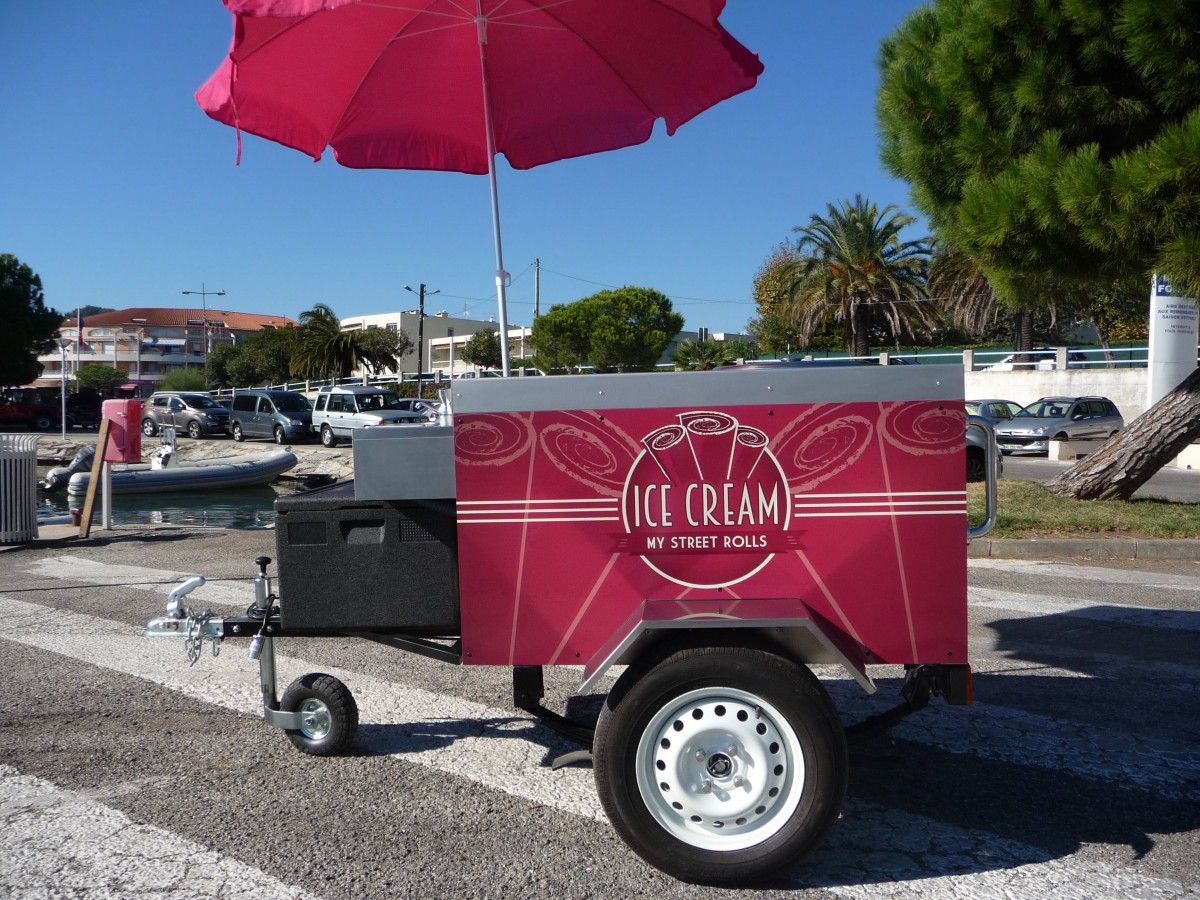 prix chariot pour la glace à la plancha paris