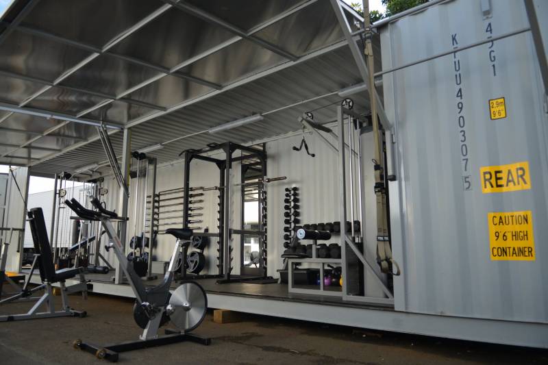 prix container maritime modifié en salle de musculation à Villeurbanne 73