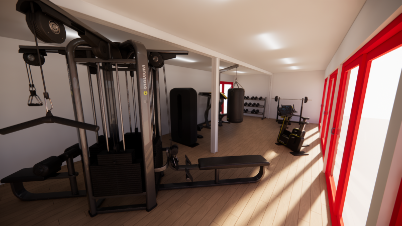 Installation de containers salle de yoga clé en main à Lille