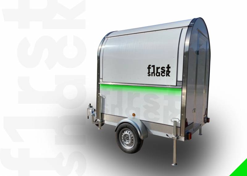 achat petite Remorque food truck neuf tout équipé pour la restauration ambulante en France