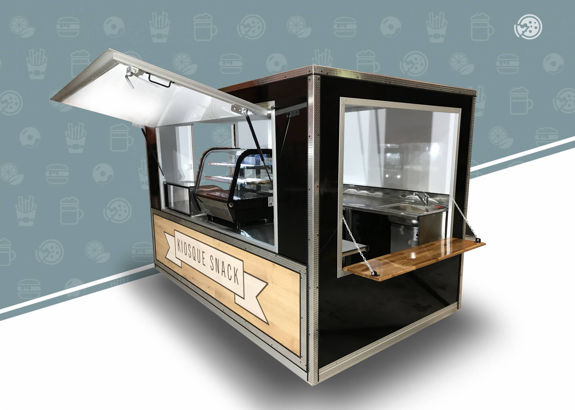 revendeur de kiosque snack aux normes et sur-mesure à Marseille 13