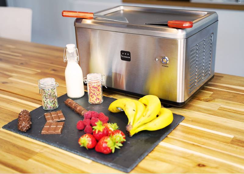 informations sur le mix glace pour la réalisation de glace à la plancha à Paris 75