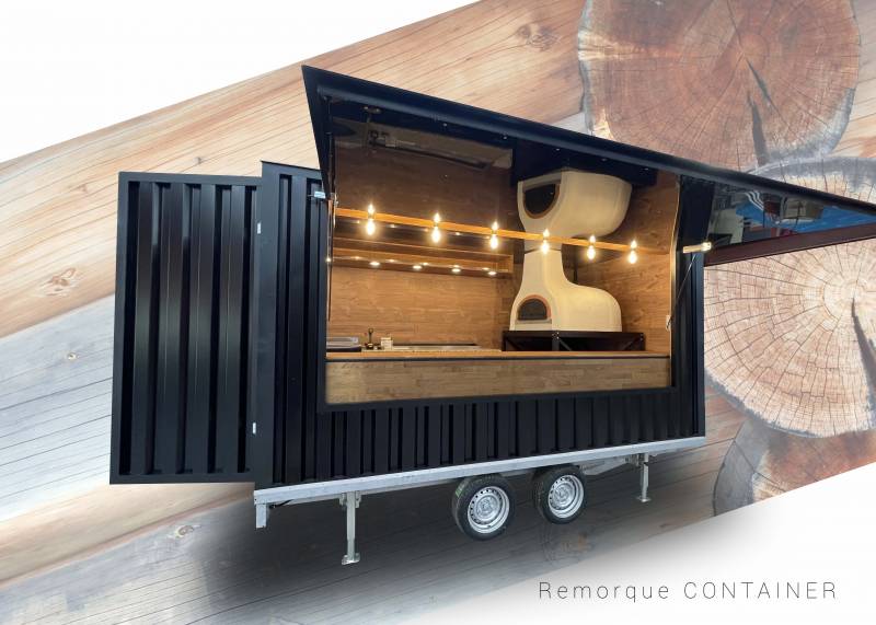 acheter une remorque container tout aménagé à Toulouse