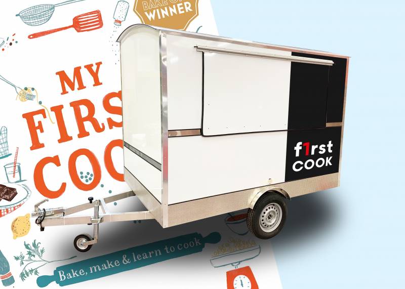 Acheter petite remorque snack avec équipements aux normes pour activité traiteur Nice