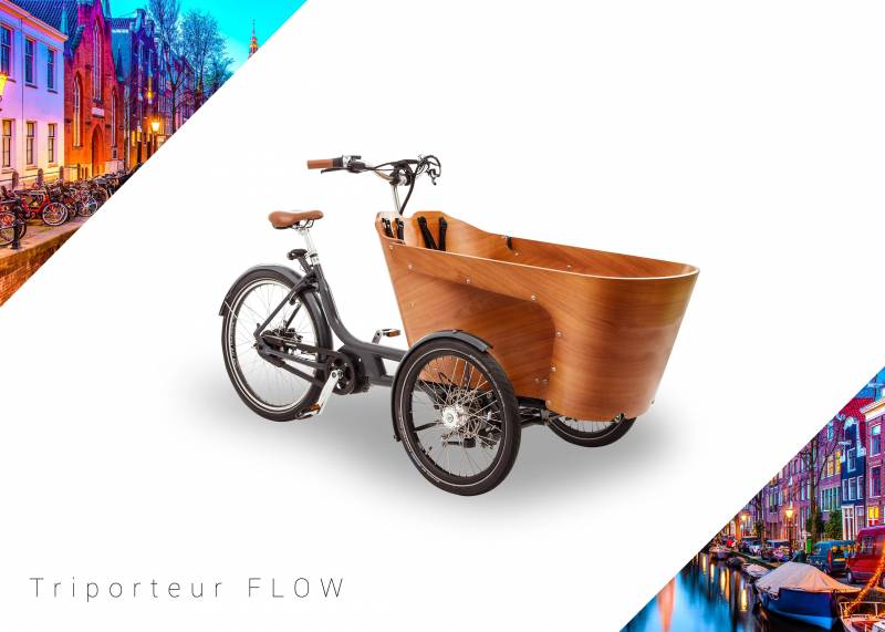 Acheter vélo triporteur cargo avec caisson à l'avant toulouse