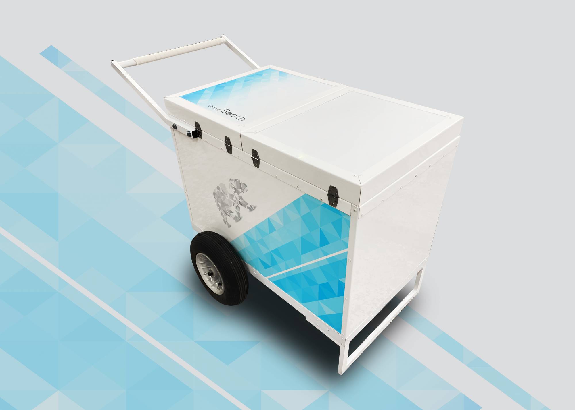 prix trolley ambulant froid isotherme pour le commerce ambulant et vente de boisson fraiche lyon