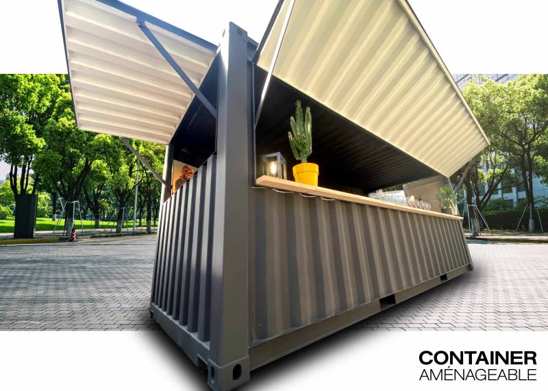 Vente de container restaurant avec équipement sur-mesure  à Marseille 13