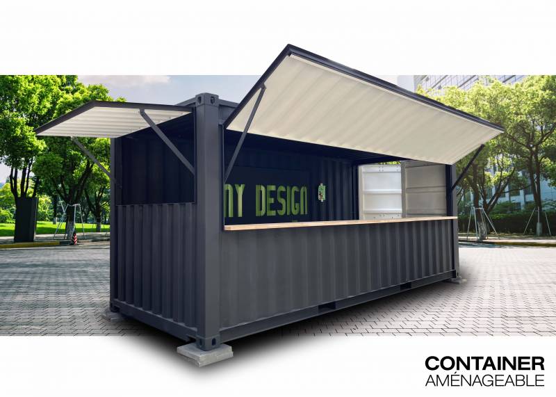 Prix pour un container aménagé sur-mesure à Paris 75