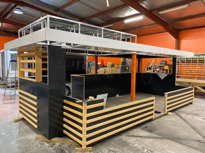 Prix container aménagé en restaurant aux normes à Metz 77