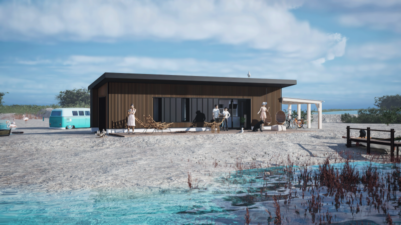 Informations sur le container habitat avec aménagement architecte à Marseille 13