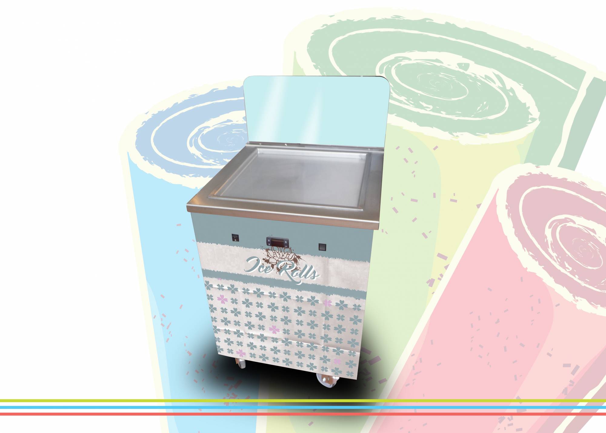 achat machine ice cream roll suisse