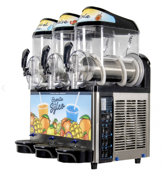 Fournisseur de machine à granité professionnelle 3 bac à Calais 62