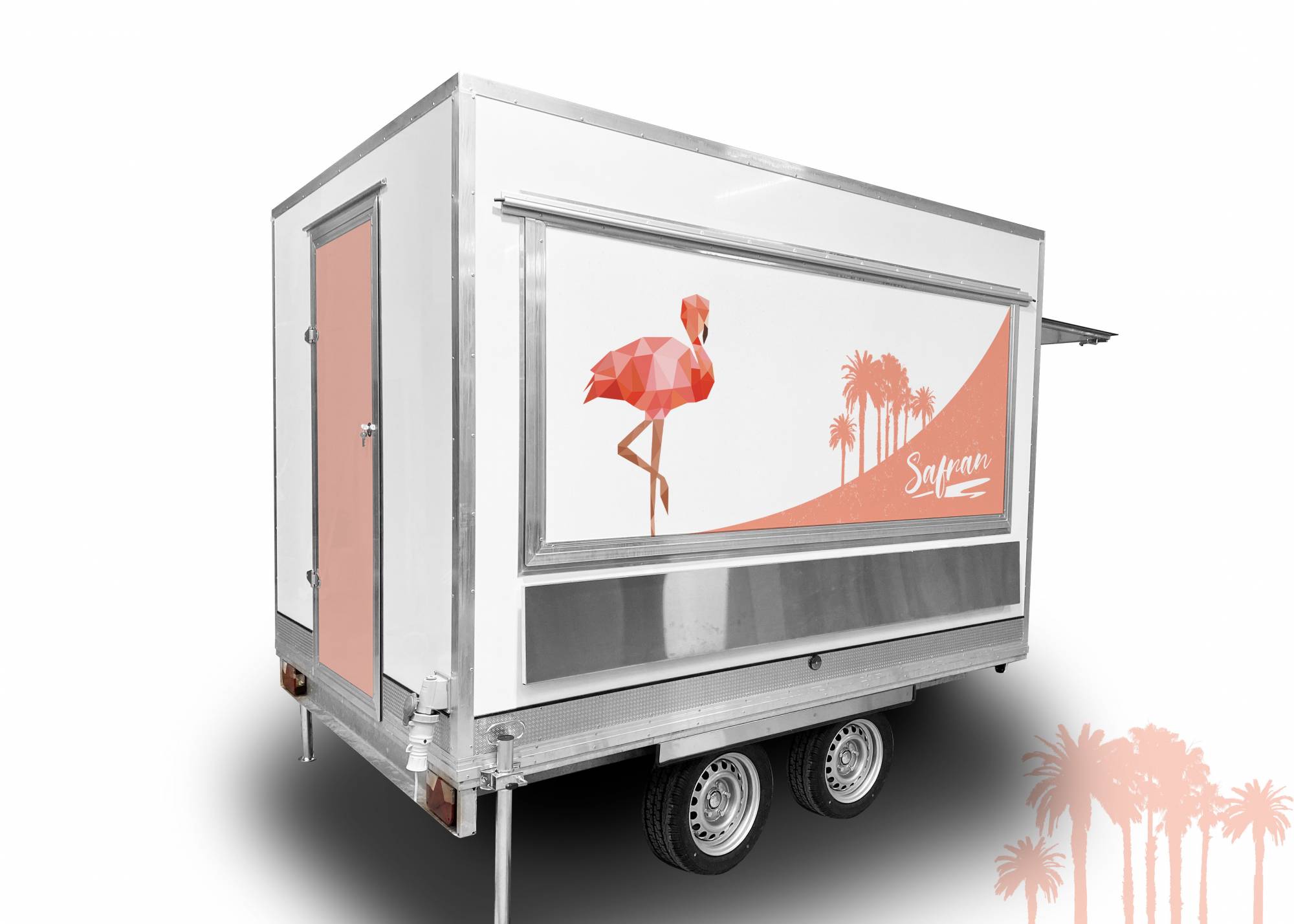 constructeur de véhicule magasin tractable tout équipé pour la vente ambulante Saint-Etienne