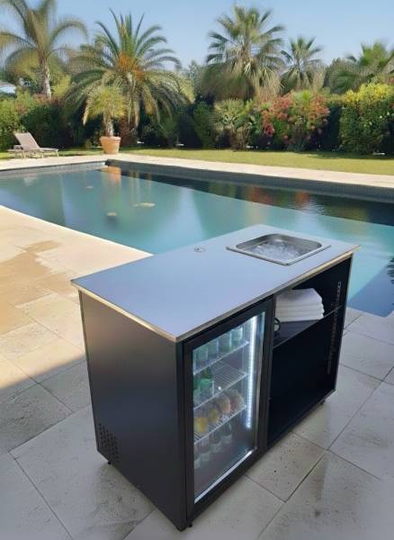 Stand bar Kiosque Prime pour professionnels de la restauration, complexes hôteliers