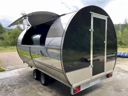 Notre zone d'activité pour ce service Nos remorques pour restauration snack  et commerce ambulant